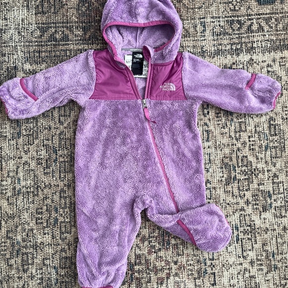 The North Face Fleece Bunting Suit 3-6m - Picture 1 of 5